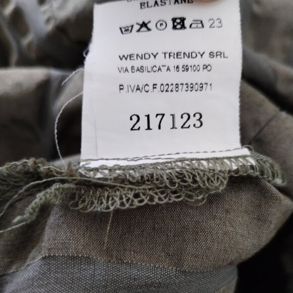 Crinkle Cotton Oversized Dress Made in Italy - Picture 7 of 10